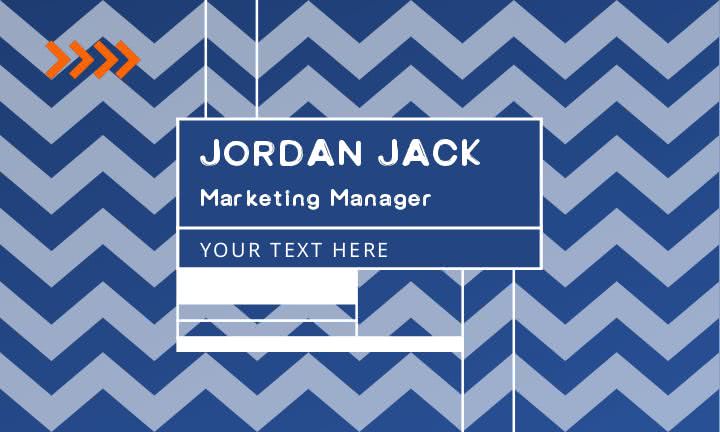 textured line business card